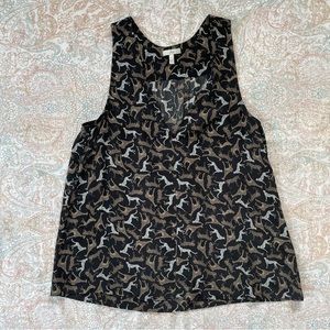 Joie Silk Safari Tank Top